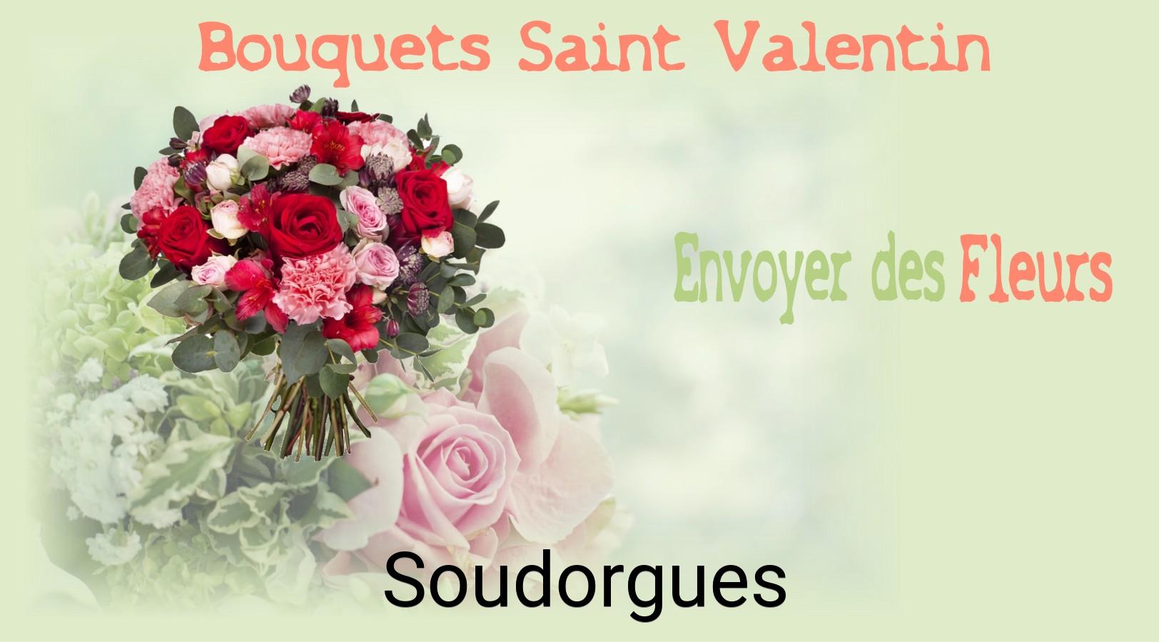 Roses de Saint-Valentin livrées à Soudorgues